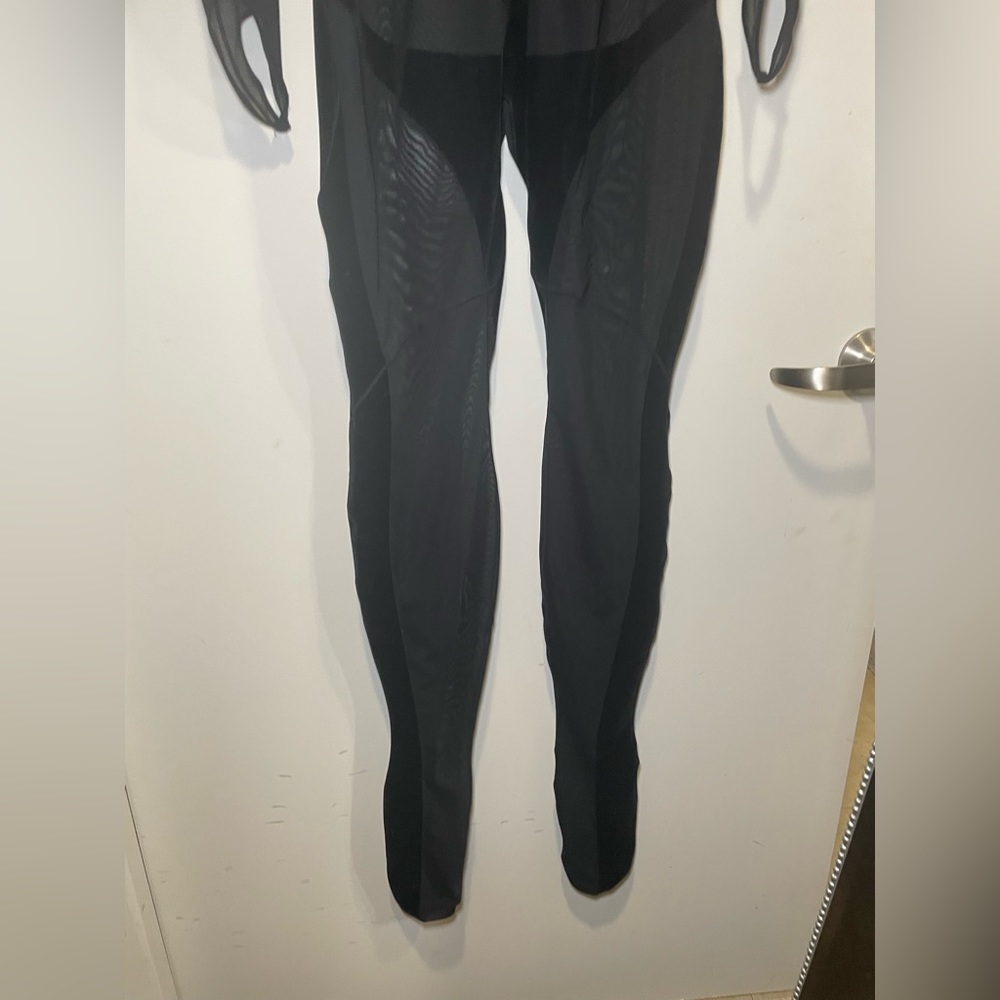 Mugler Black Sheer Jumpsuit - Picture 13 of 15
